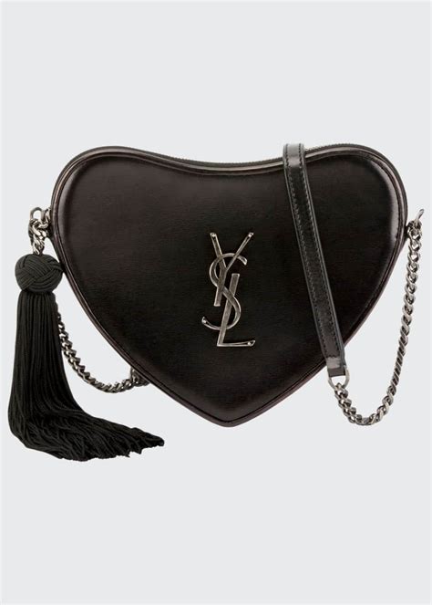 ysl sac coeur bag|Saint Laurent Sac Coeur Monogram YSL Heart Tassel Box .